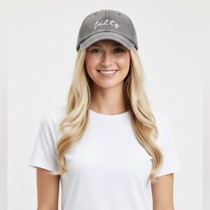 Grey vintage washed Salty hat